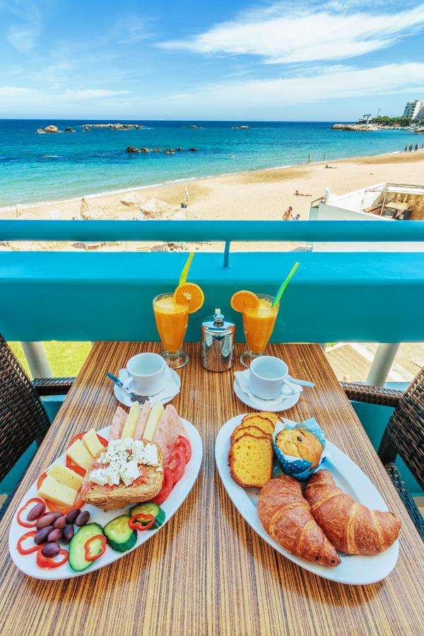 Christina Beach Hotel Chania  Bagian luar foto