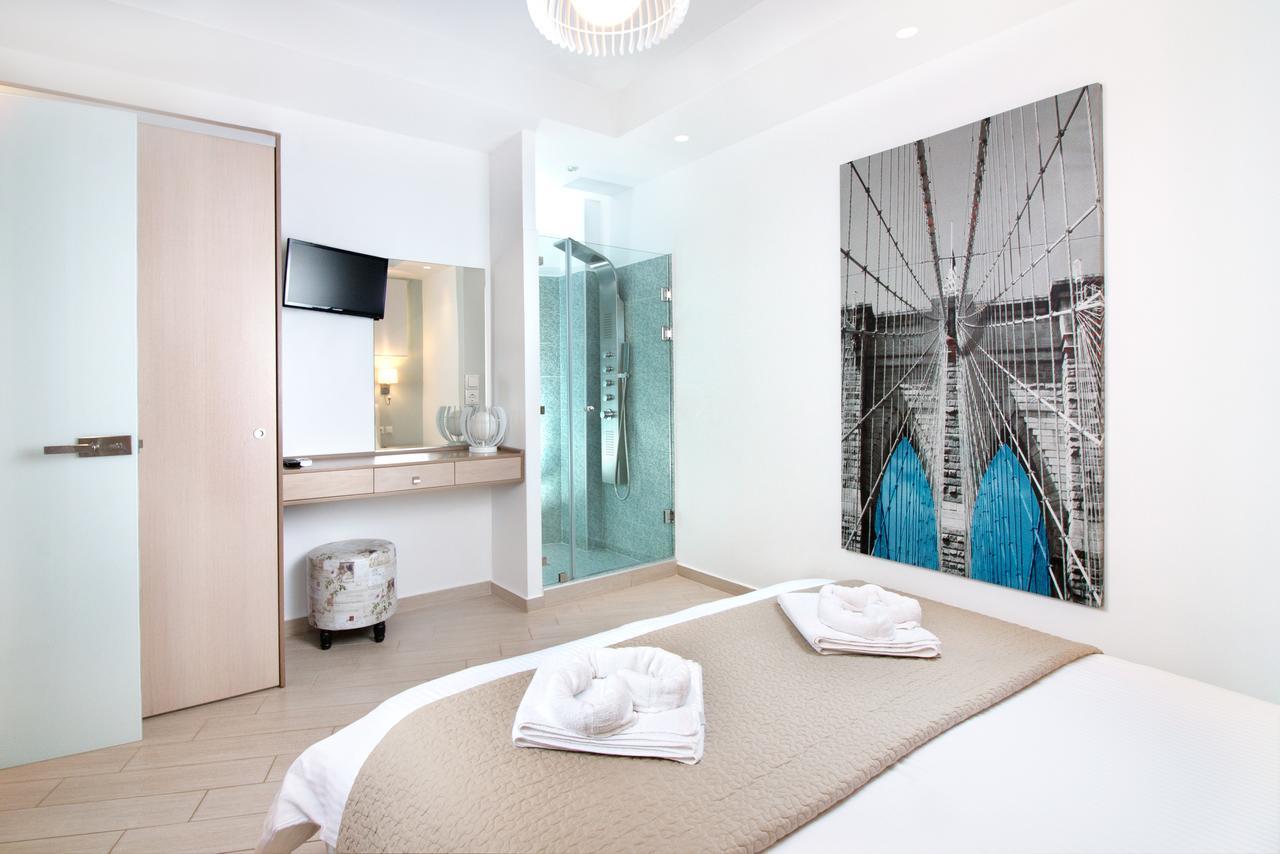 Christina Beach Hotel Chania  Bagian luar foto