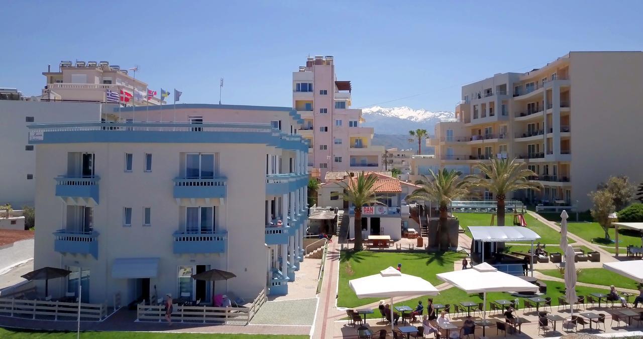 Christina Beach Hotel Chania  Bagian luar foto