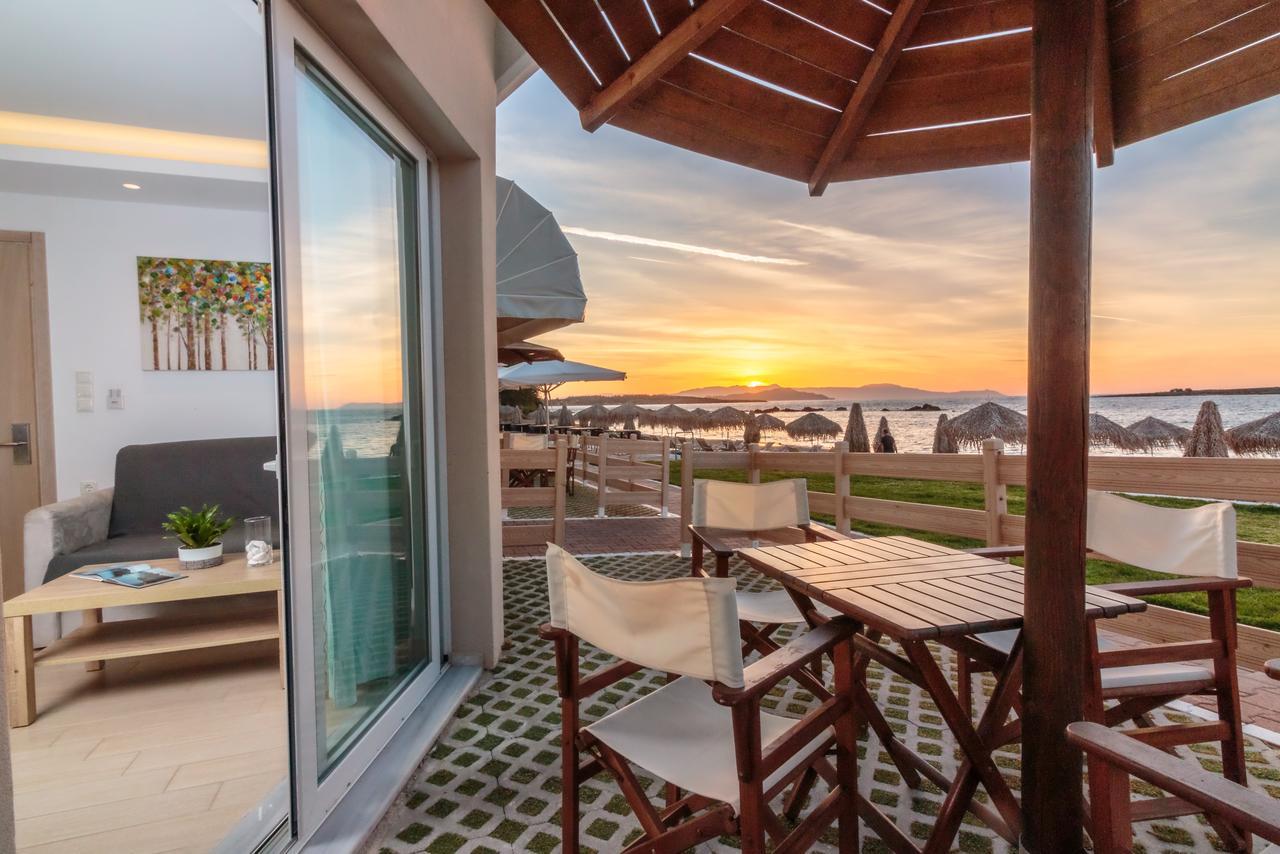 Christina Beach Hotel Chania  Bagian luar foto